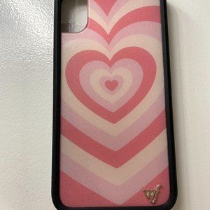 Wildflower Rosé Latte Love iPhone Case